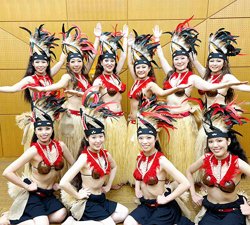 基礎からしっかり習得できる、タヒチアンダンス教室